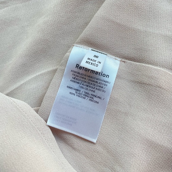 BNWT Reformation Evelyn One Shoulder Dress - Picture 11 of 13